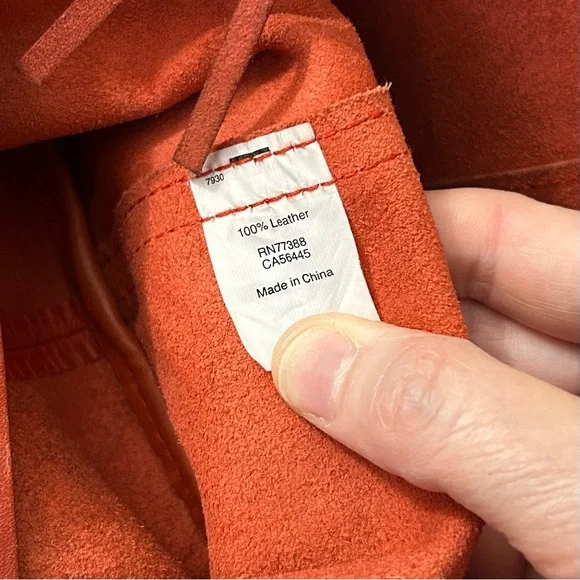 MADEWELL - The Transport Tote: The  Tassel-Tie Edition in Fresh Chili color - Picture 8 of 16